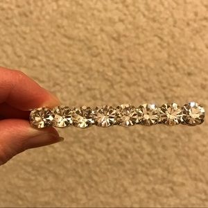 Rhinestone barrette